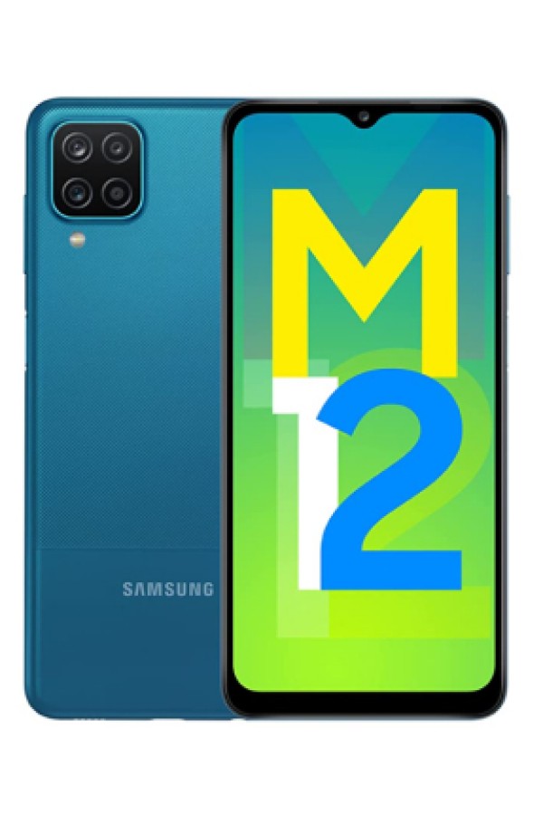 Samsung Galaxy M12 (Blue,6GB RAM, 128GB Storage)